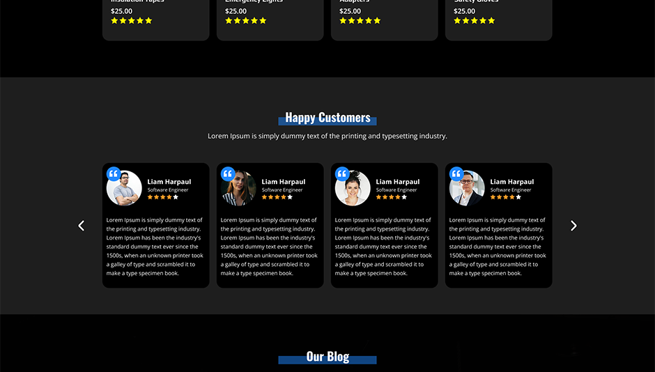 Electrical Repair WordPress Theme