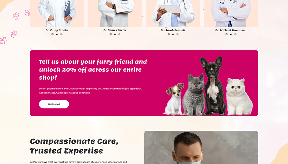 Veterinary WordPress Theme
