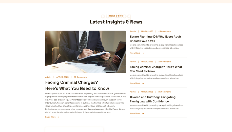 Lawyer Consultant WordPress Theme