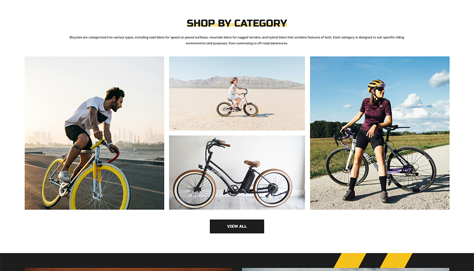 Bike Rental Services WordPress Theme