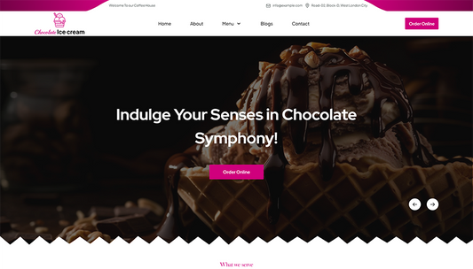 Ice Cream WordPress Theme