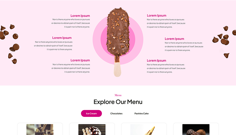 Ice Cream WordPress Theme