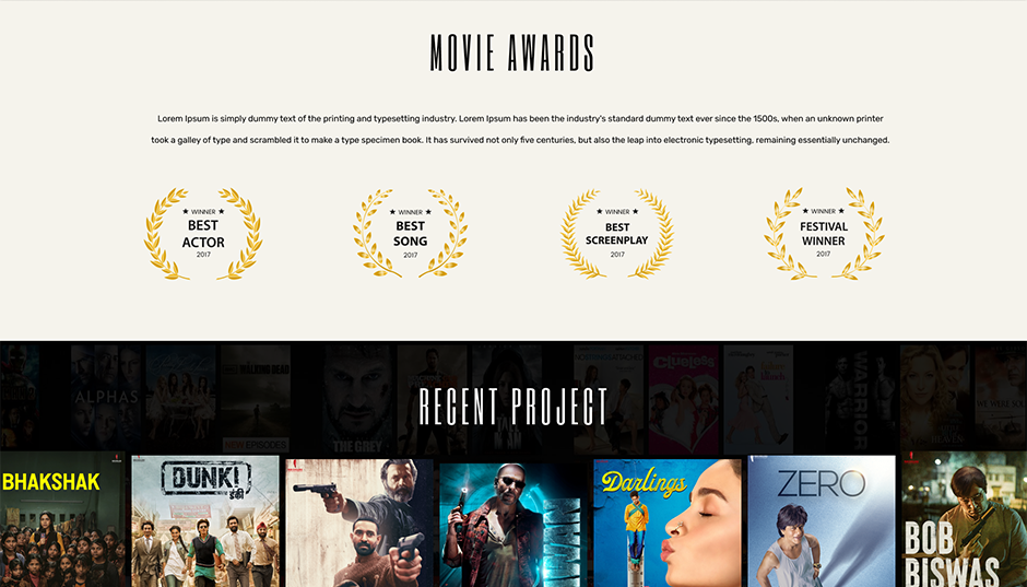 Movie Theatre WordPress Theme