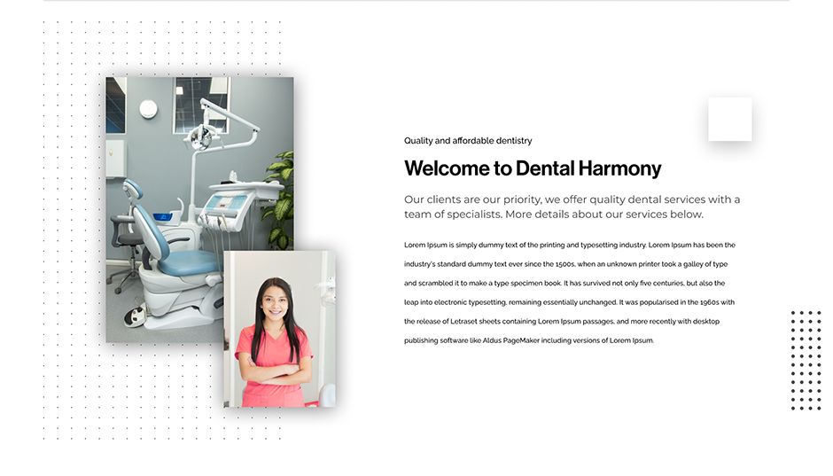 Dentist WordPress Theme