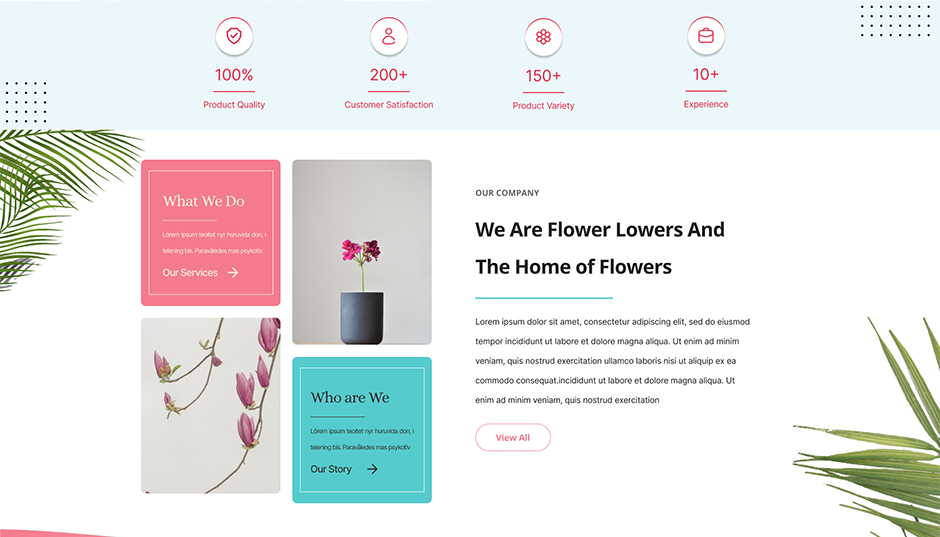 Bouquet WordPress Theme