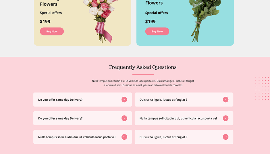 Free Florist WordPress Theme