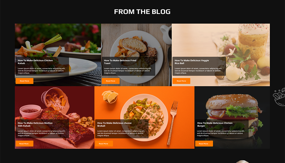 Recipes Bloggers WordPress Theme