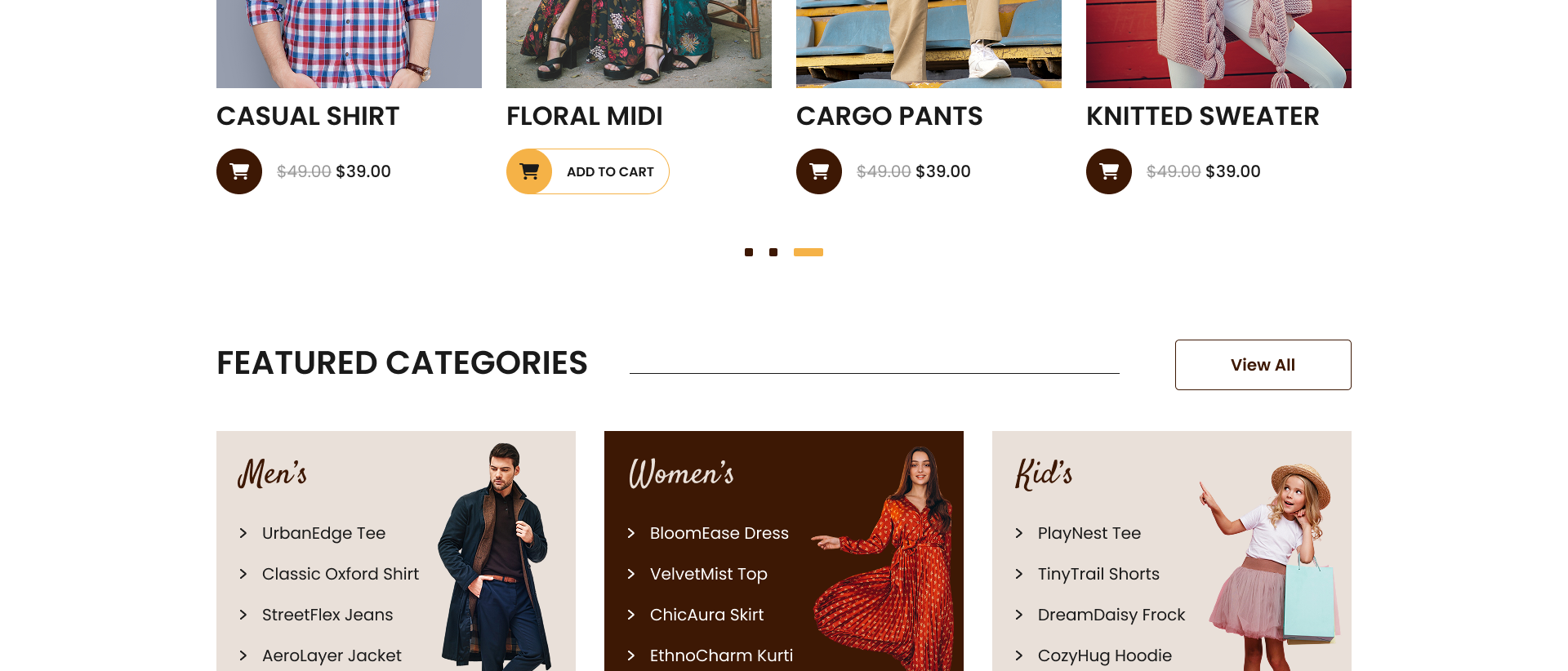 Clothing Store WordPress Theme