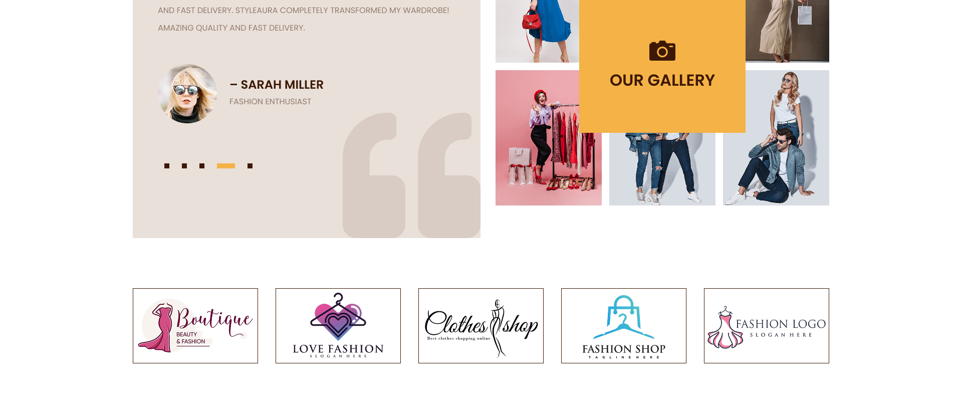Clothing Store WordPress Theme