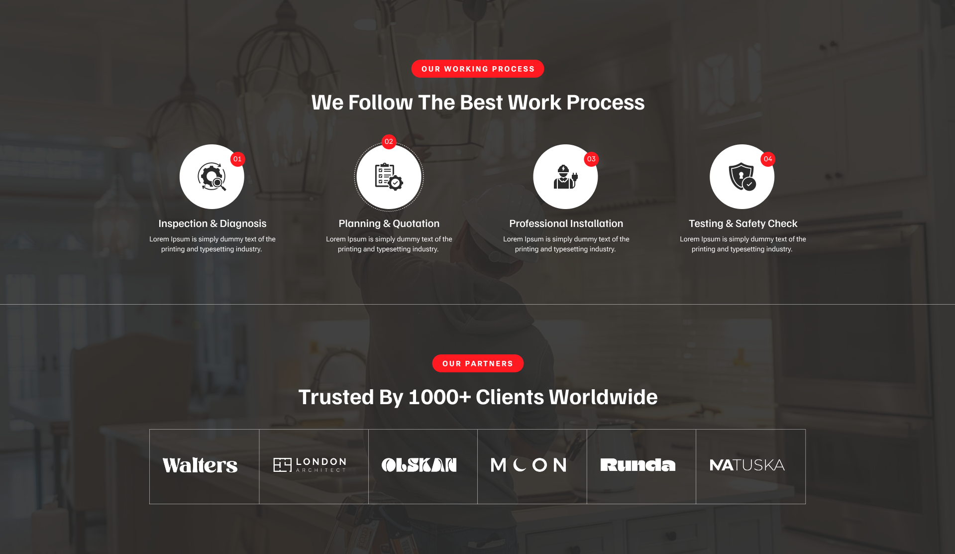 Electrician WordPress Theme