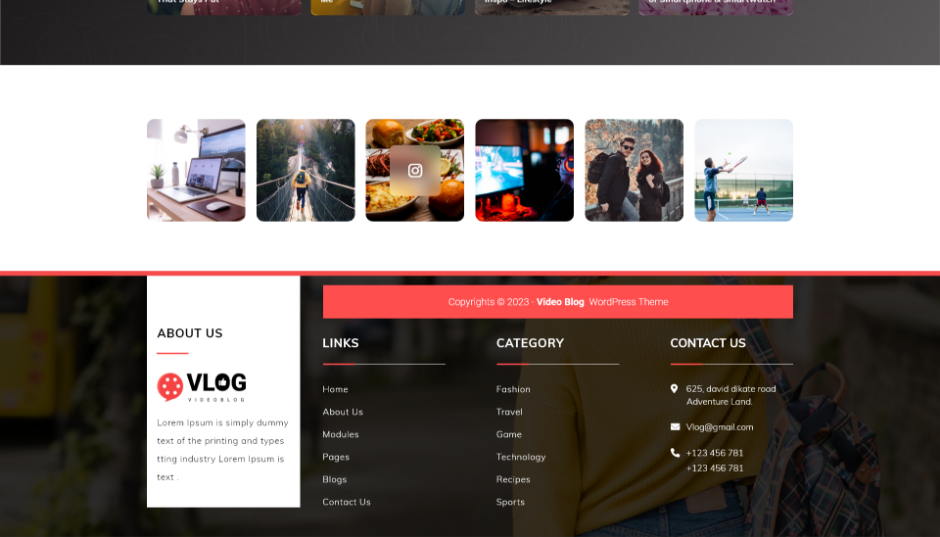 free-vlogger-wordpress-theme