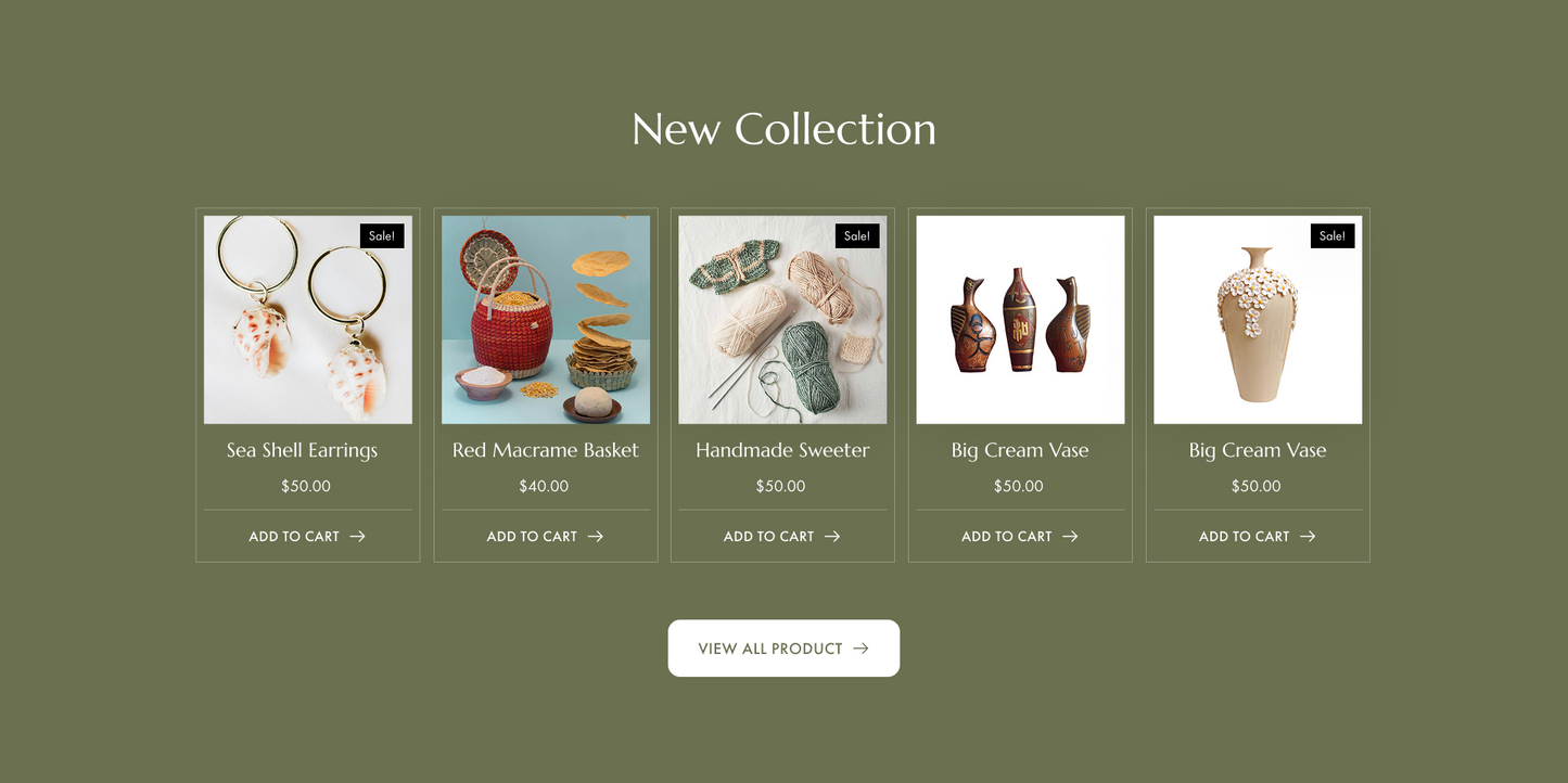 Handmade WordPress Theme