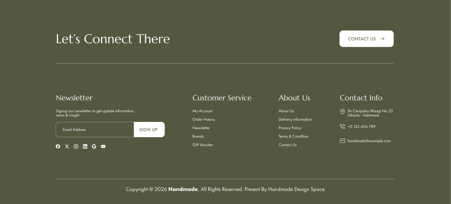 Handmade WordPress Theme