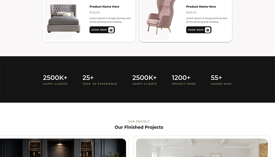 Interior Design WordPress Theme-3