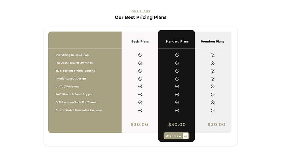 Interior Design WordPress Theme