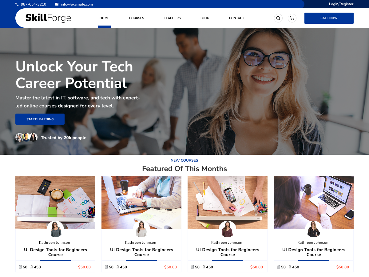 Free IT WordPress Theme