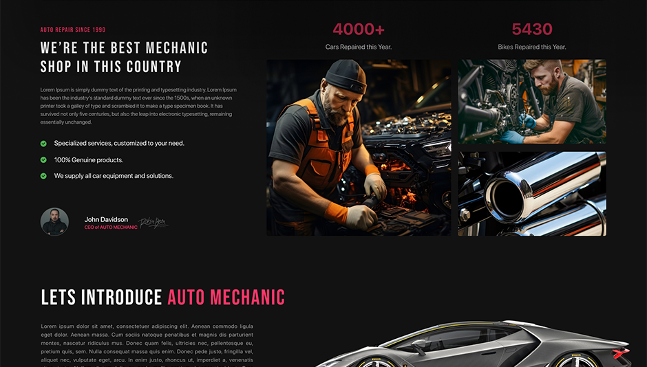 mechanic-wordpress-theme