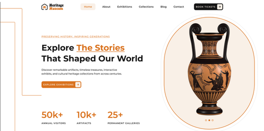 Museum WordPress Theme