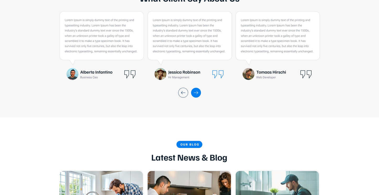 Plumber WordPress Theme Icon 11