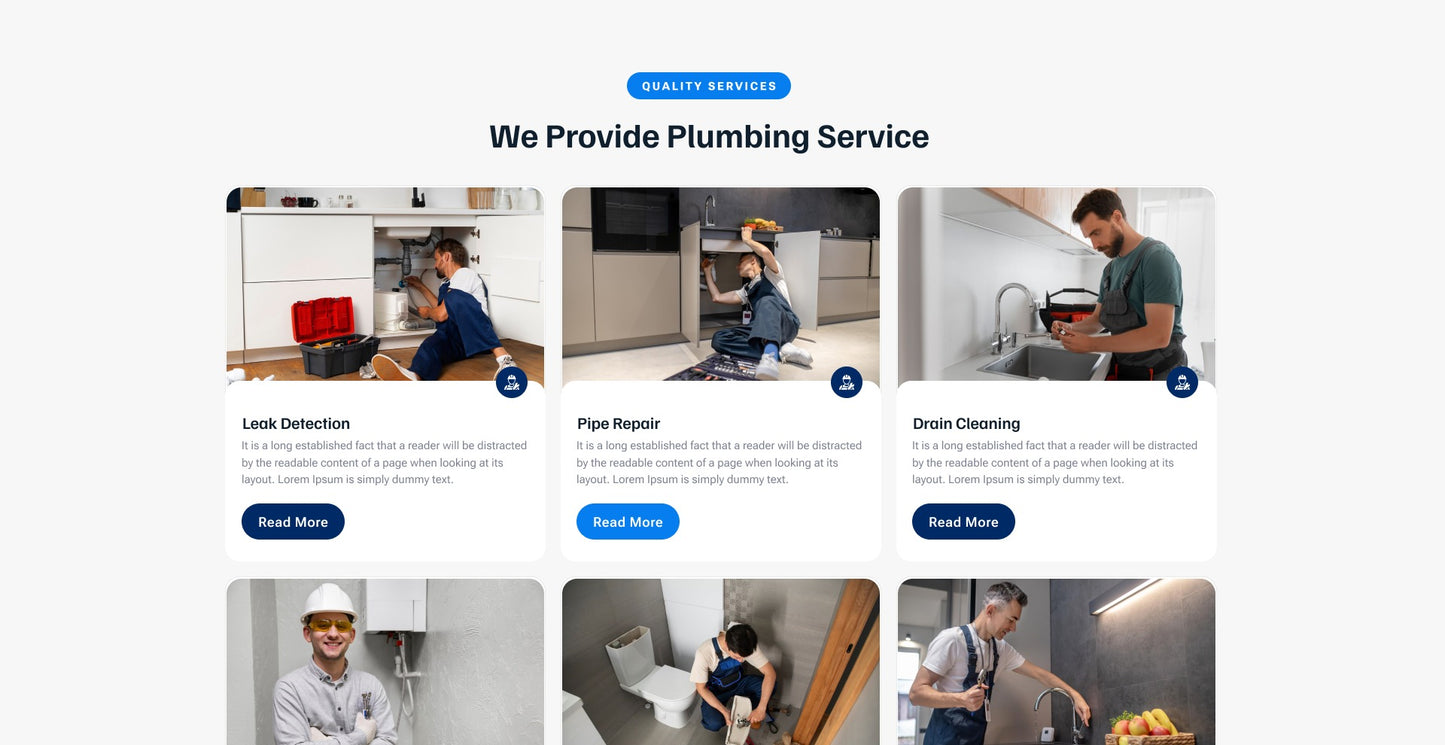 Plumber WordPress Theme Icon 3