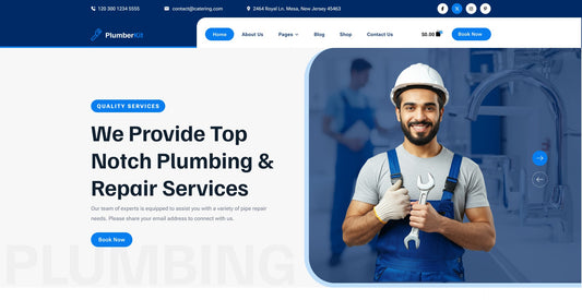 Plumber WordPress Theme