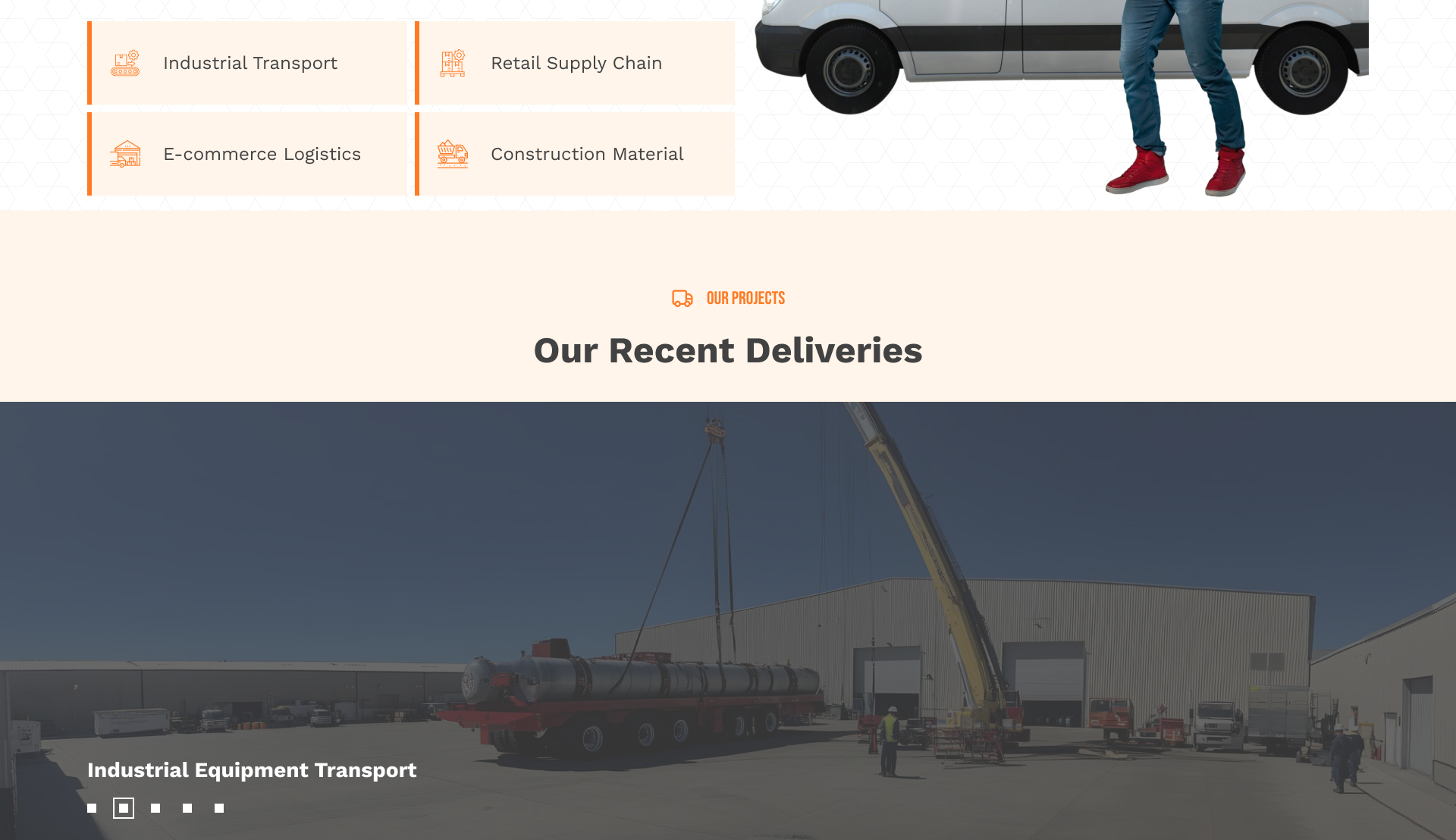 Transport WordPress Theme