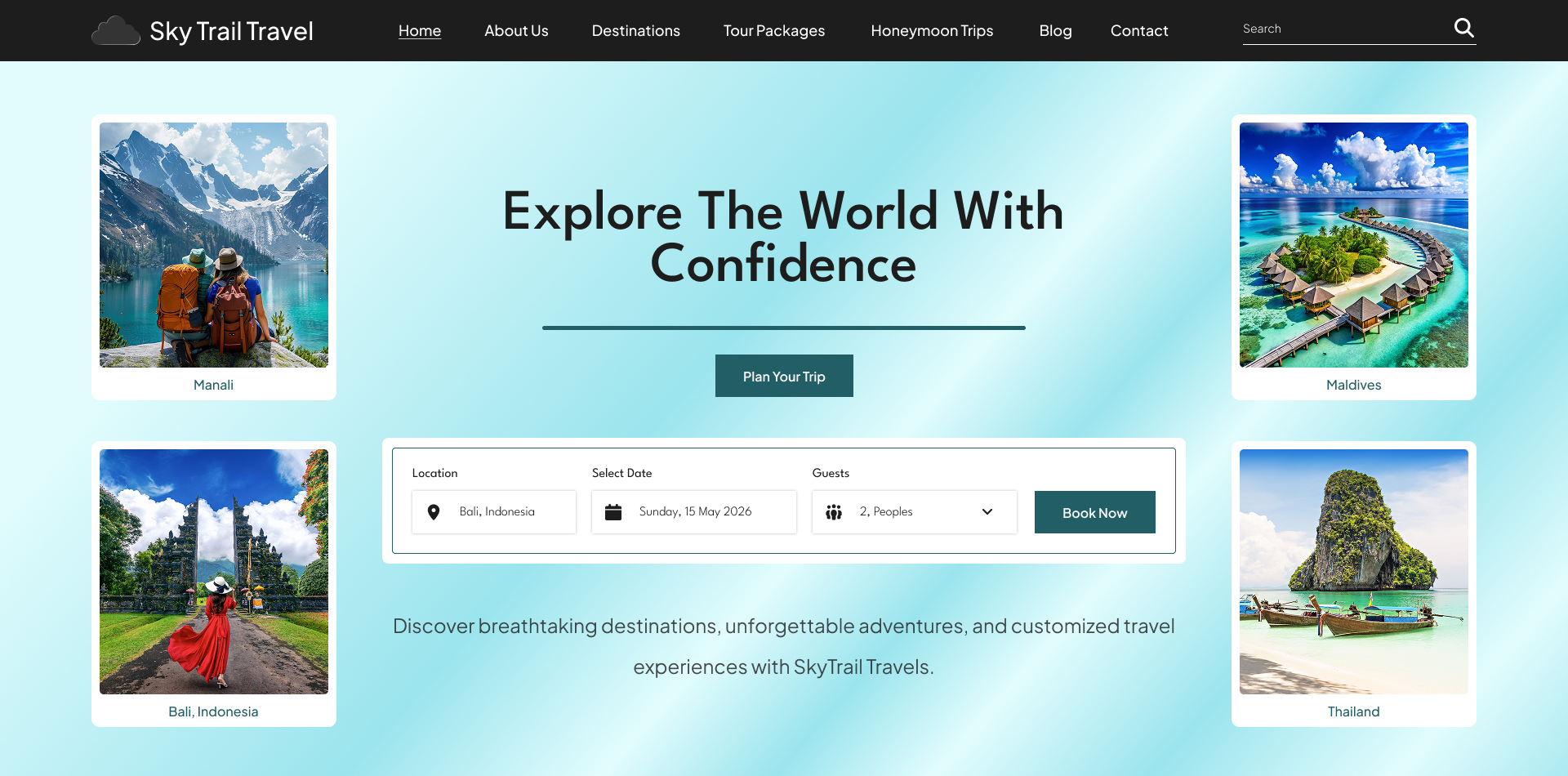 Travel Agency WordPress Theme