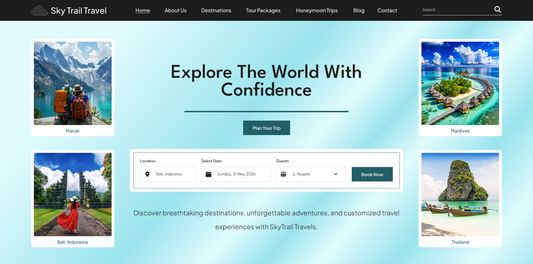 Travel Agency WordPress Theme