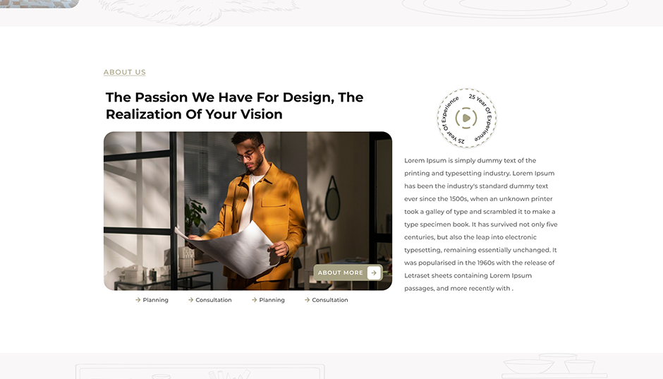Interior Design WordPress Theme