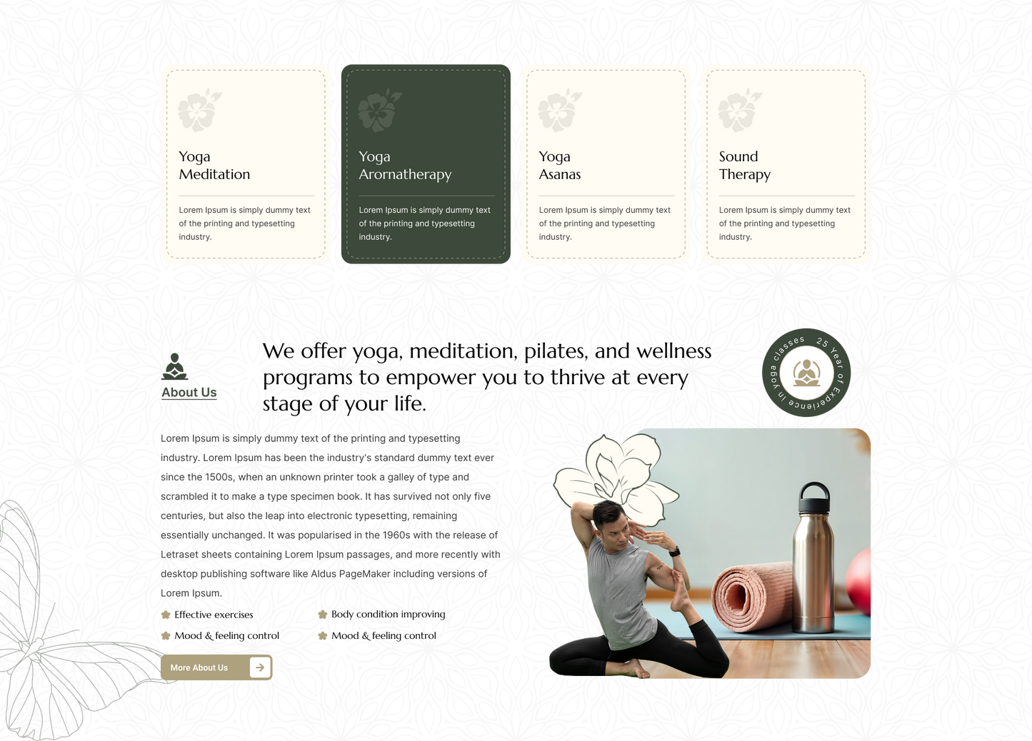 Yoga WordPress Theme